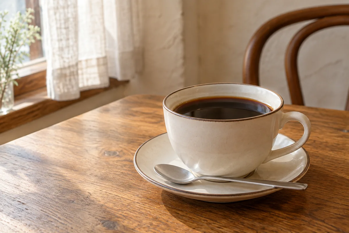 喫茶店のコーヒーのイメージ